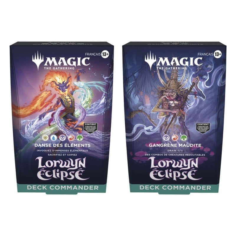 Magic: The Gathering - Lorwyn Eclipsed - Commander Deck Display (2 Decks) - FR | 5010996347718