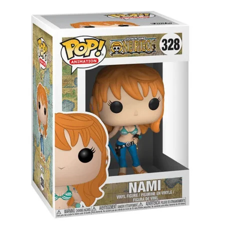 One Piece Figurine Funko POP! Animation Vinyl Nami 9 cm | 889698231947