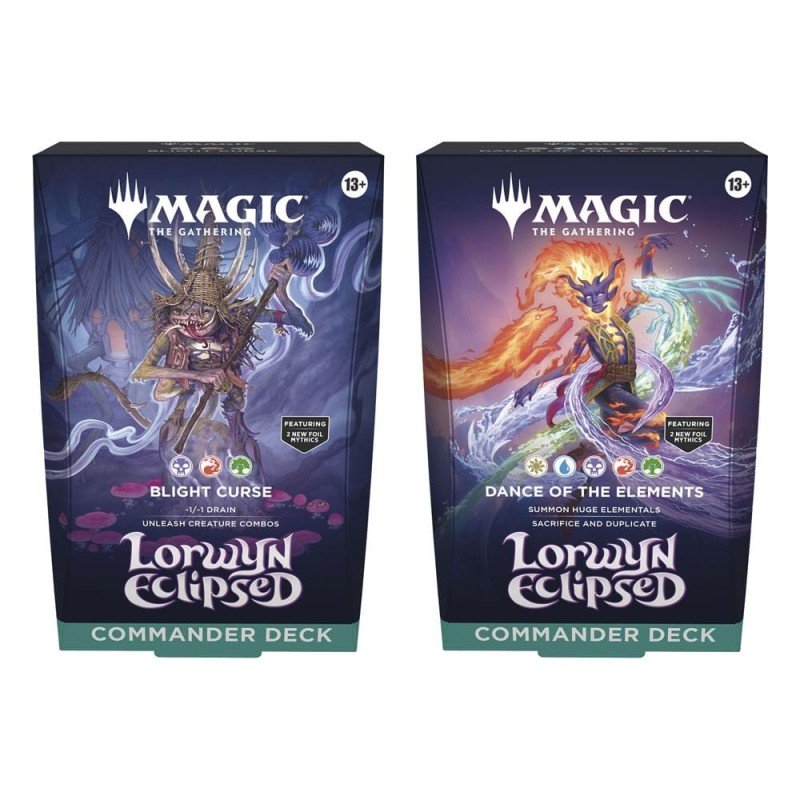 Magic: The Gathering - Lorwyn Eclipsed - Commander Deck Display (2 Decks) - EN | 195166306285