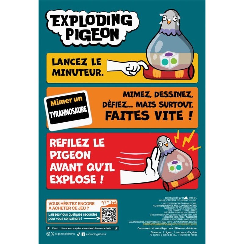 Exploding Pigeon | 0810171410863