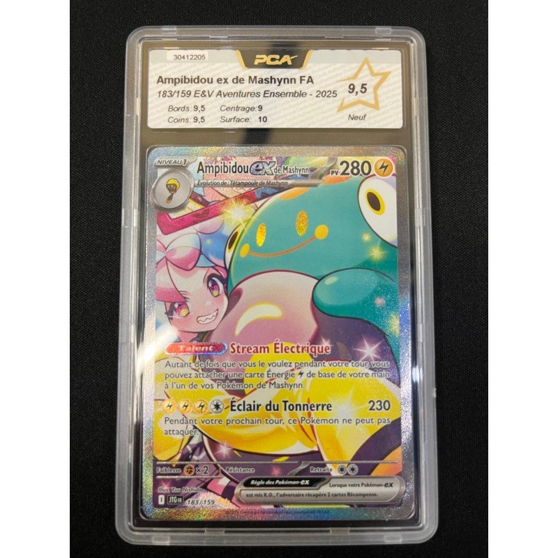 PCA - Pokémon TCG - Ampibidou ex de Mashynn FA n°183/159- E&V Aventures Ensemble - 2025 | 53062316