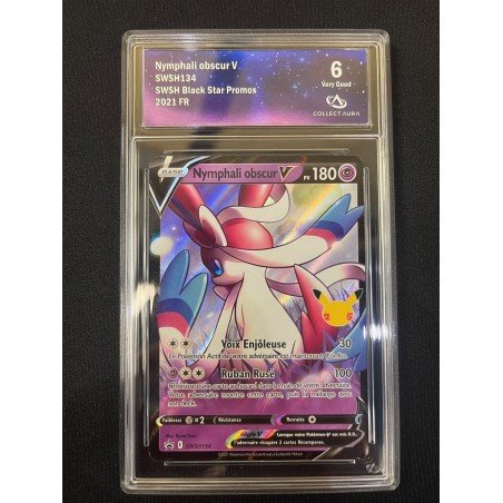 VERZAMEL AURA - Pokémon TCG - Nymphali Obscur V SWSH134 - Black Star Sale - 2021 FR | 53062316