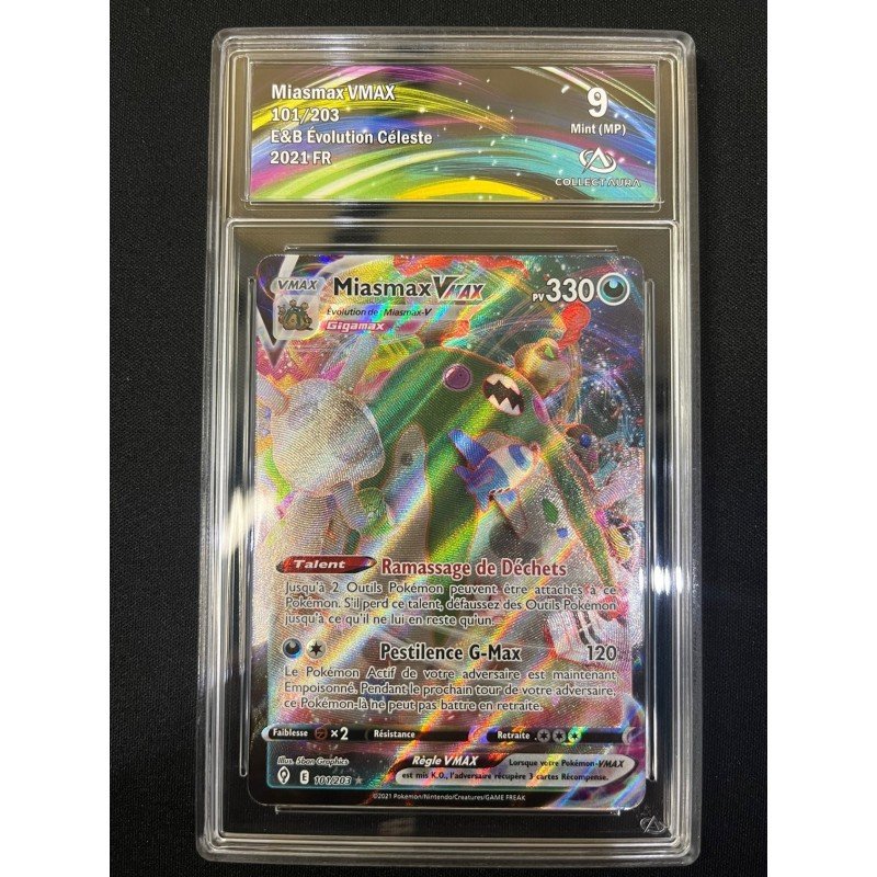 COLLECT AURA - Pokémon TCG - Miasmax VMAX n°101/203 - E&B Celestial Evolution - 2021 FR | 53062316