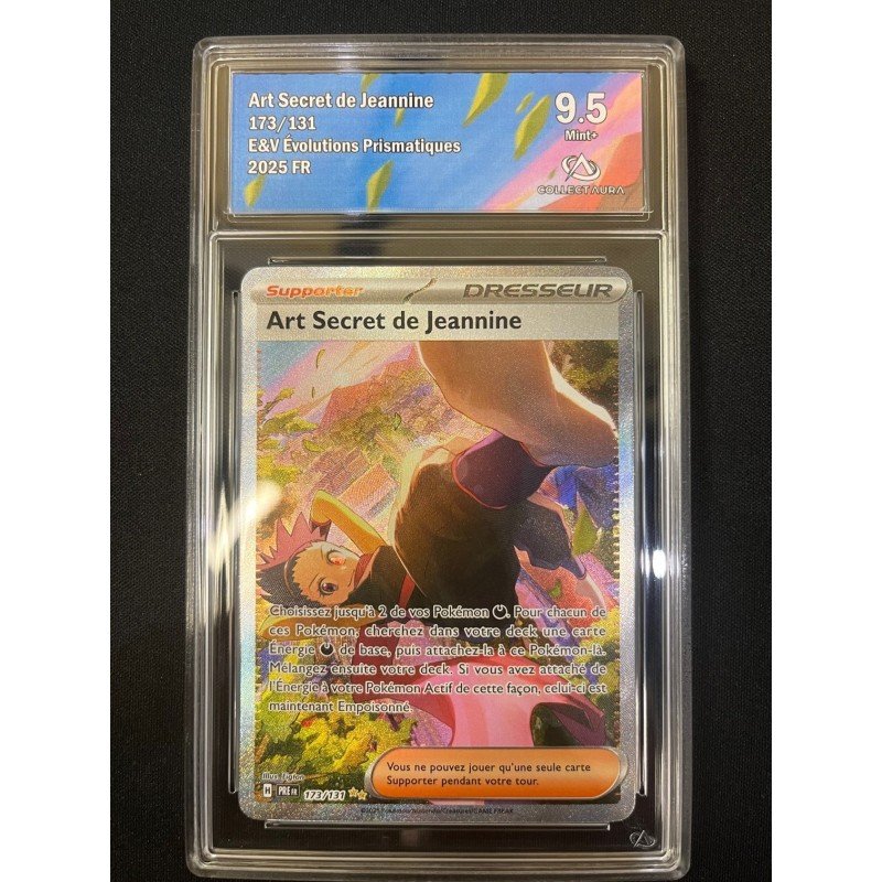 COLLECT AURA - Pokémon TCG - Art Secret de Jeannine n°173/131 - E&V Évolutions Prismatiques - 2025 FR | 53062316