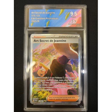 COLLECT AURA - Pokémon TCG - Art Secret de Jeannine n°173/131 - E&V Évolutions Prismatiques - 2025 FR | 53062316