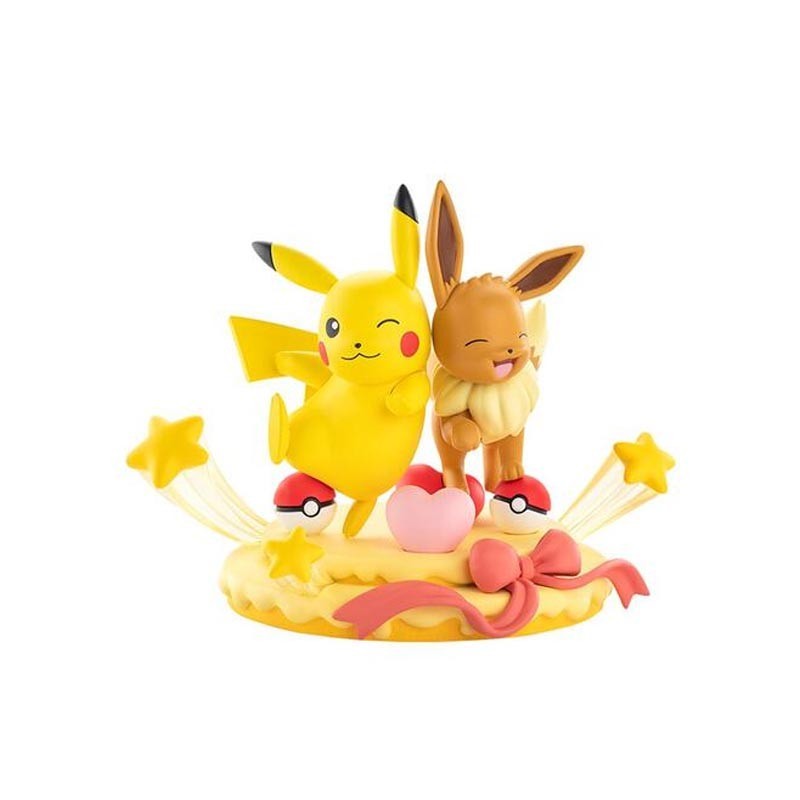 Pokémon - Funism - Prime Figure - Eevee And Pikachu Party 20cm | 6971680452202