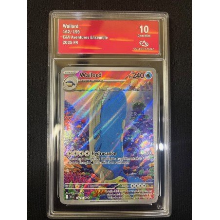 COLLECT AURA - Pokémon TCG - Wailord n°162/159 - E&V Aventures Ensemble - 2025 FR | 53062316