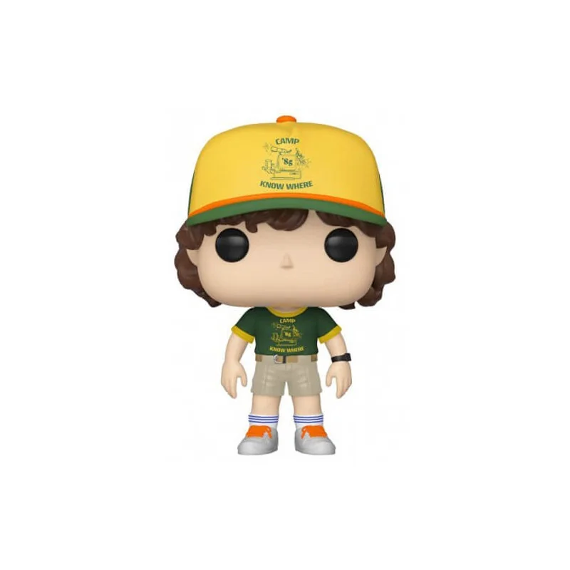 Stranger Things Figure Funko POP! Dustin vinyl TV (At Camp) 9 cm | 889698385329