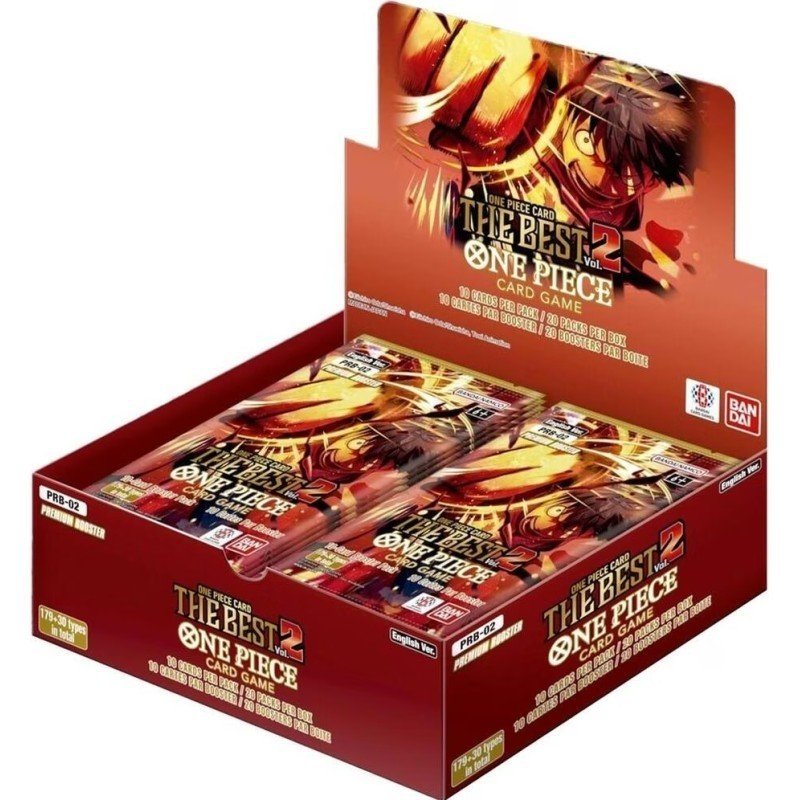 One Piece Card Game - PRB-02 - Premium Booster Display (20 Boosters) - EN | 810158833463