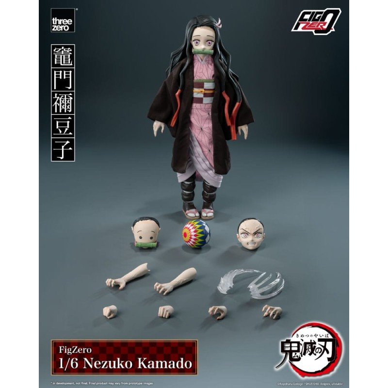 Demon Slayer: Kimetsu no Yaiba FigZero Action Figure 1/6 Nezuko Kamado 26 cm | 4895250819146
