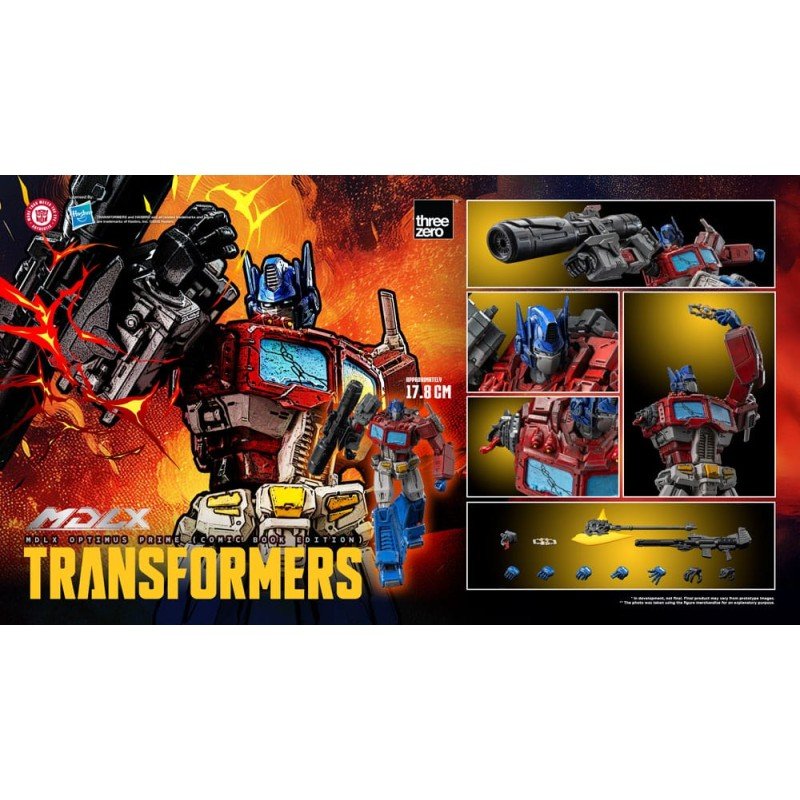 Transformers MDLX Action Figure Optimus Prime (Comic Book Edition) 18 cm | 4895250819610