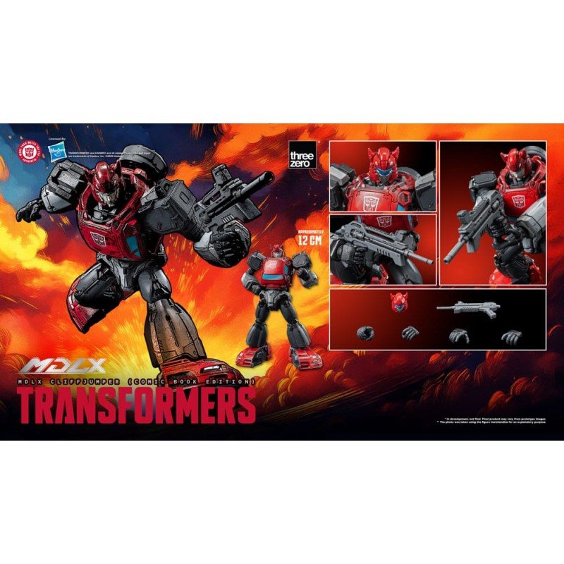 Transformers figurine MDLX Cliffjumper (Comic Book Edition) 12 cm | 4895250819627