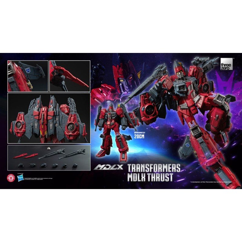 Transformers figurine MDLX Thrust 20 cm | 4895250819580