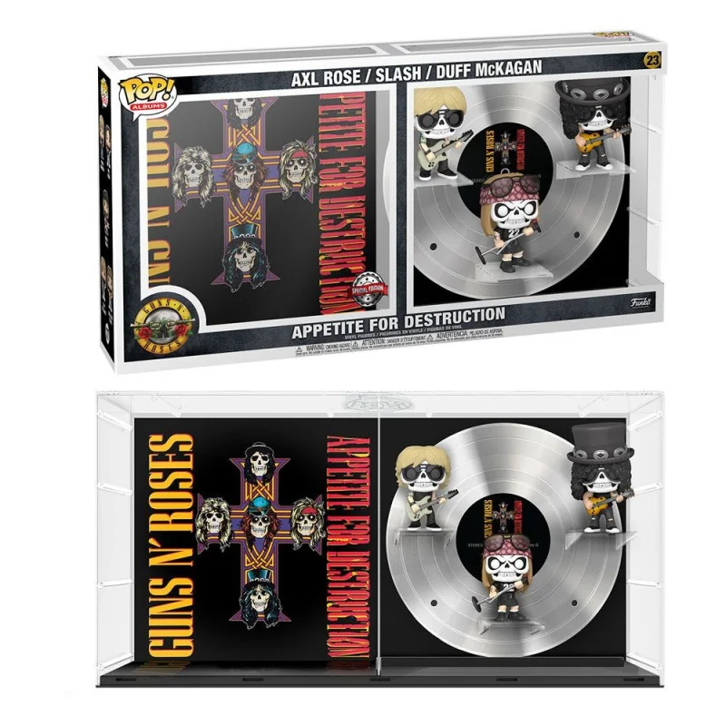 Guns n Roses Pack 3 Figurines Funko POP! Albums Vinyl Appetite For Destruction 9 cm | 889698609920
