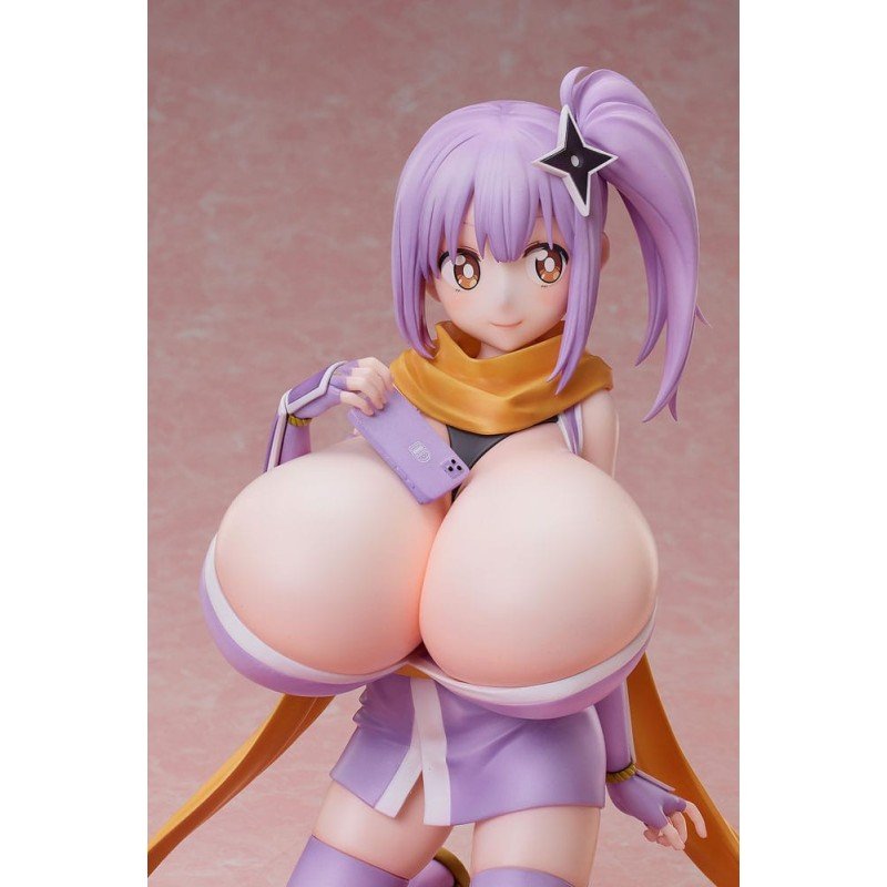A Ninja and an Assassin Under One Roof Maid PVC Statue 1/4 Diecut Sticker Satoko Kusagakure Huge-Breasted Ver. 23 cm | 4595057570140