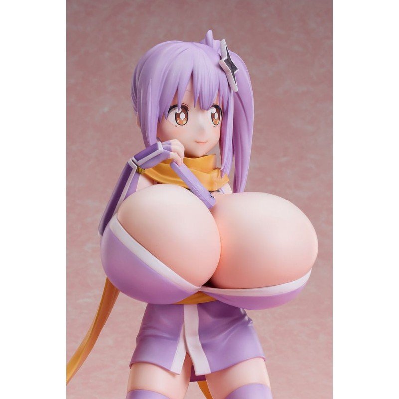 A Ninja and an Assassin Under One Roof Maid PVC Statue 1/4 Diecut Sticker Satoko Kusagakure Huge-Breasted Ver. 23 cm | 4595057570140