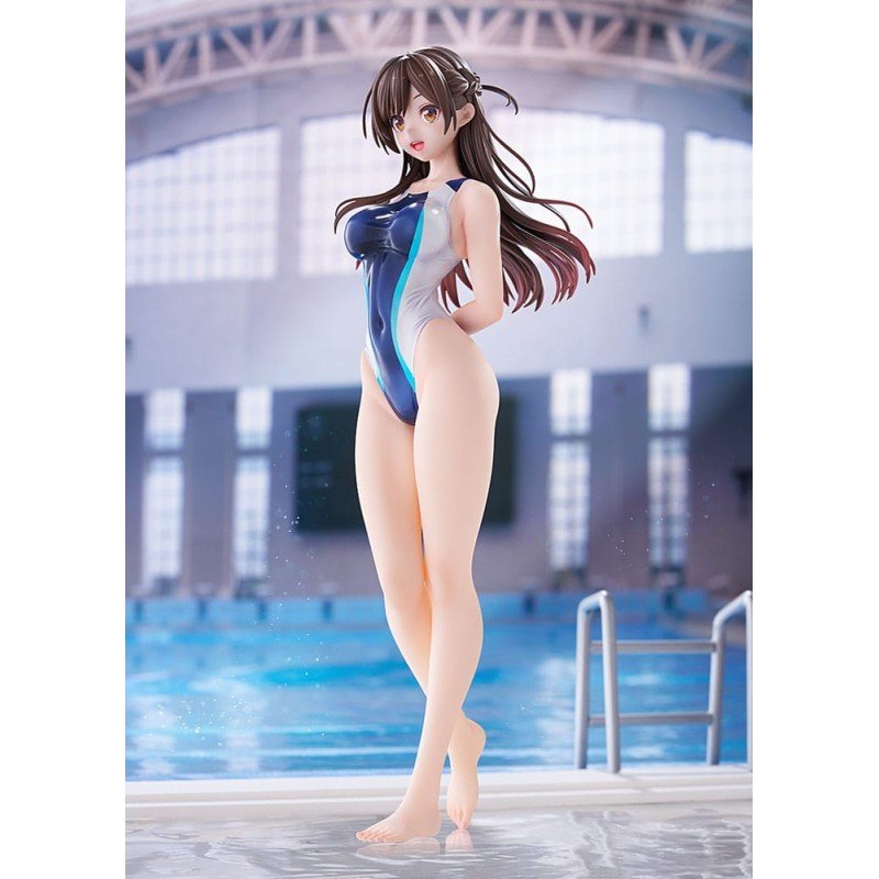 Rent-a-Girlfriend statuette PVC 1/7 Chizuru Mizuhara Light Blue Line Swimwear Ver. 25 cm | 4981932525952