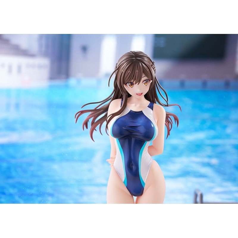 Rent-a-Girlfriend statuette PVC 1/7 Chizuru Mizuhara Light Blue Line Swimwear Ver. 25 cm | 4981932525952