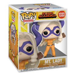 My Hero Academia Super Sized Jumbo Figuur Funko POP! Animatie Vinyl Mt. Lady (Honkbal) 15 cm