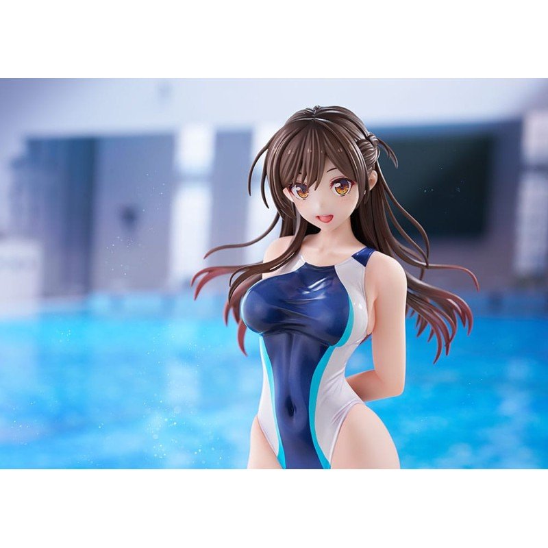 Rent-a-Girlfriend statuette PVC 1/7 Chizuru Mizuhara Light Blue Line Swimwear Ver. 25 cm | 4981932525952