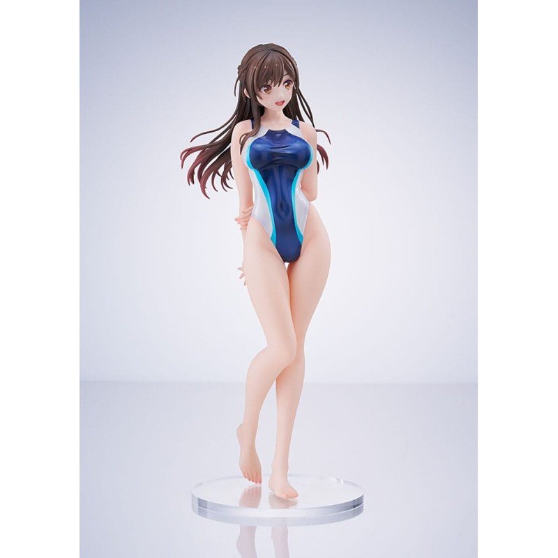 Rent-a-Girlfriend PVC Statue 1/7 Chizuru Mizuhara Light Blue Line Swimwear Ver. 25 cm | 4981932525952