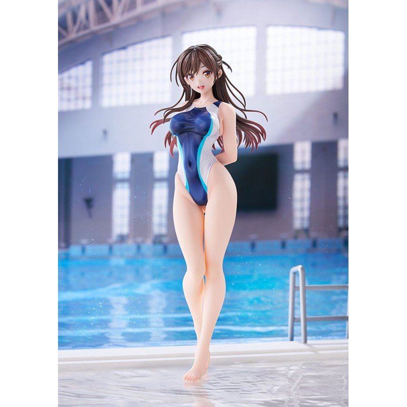 Rent-a-Girlfriend statuette PVC 1/7 Chizuru Mizuhara Light Blue Line Swimwear Ver. 25 cm | 4981932525952