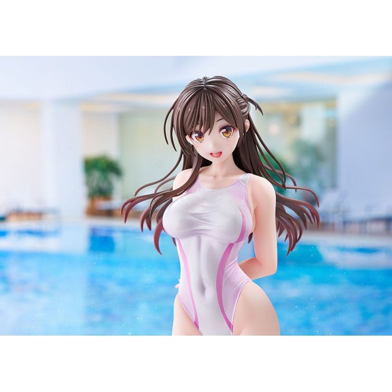 Rent-a-Girlfriend PVC Statue 1/7 Chizuru Mizuhara Pink Line Swimwear Ver. 25 cm | 4981932525969