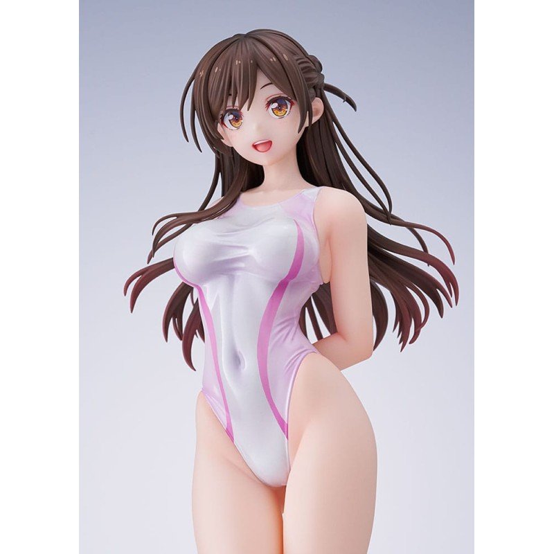 Rent-a-Girlfriend PVC Statue 1/7 Chizuru Mizuhara Pink Line Swimwear Ver. 25 cm | 4981932525969