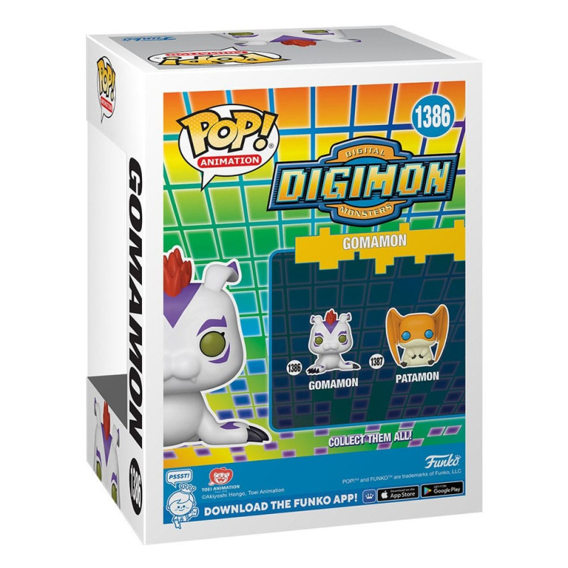 Digimon Figuur Funko POP! Animatie Vinyl Gomamon 9 cm