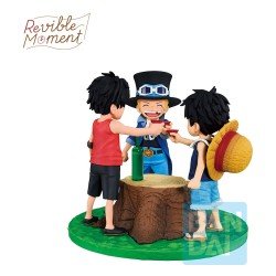One Piece Dramatic Memories Ichibansho PVC Statue Ace & Sabo & Luffy 10 cm | 4573102690418