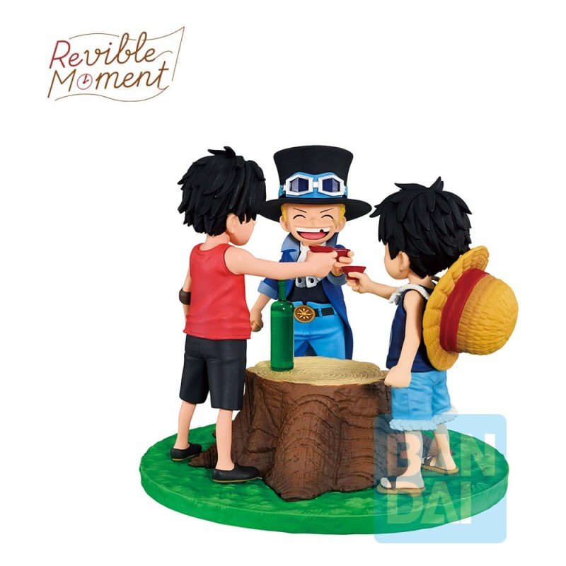 One Piece Dramatic Memories Ichibansho PVC Statue Ace & Sabo & Luffy 10 cm | 4573102690418