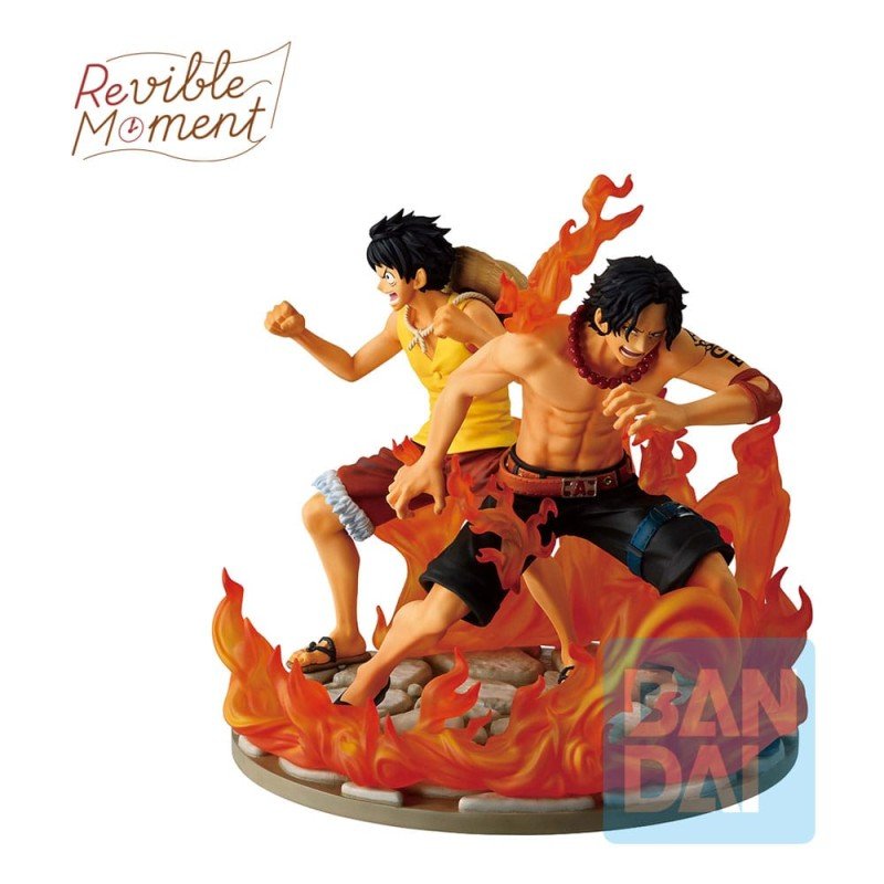 One Piece Dramatic Memories Ichibansho PVC Statue Ace & Luffy 15 cm | 4573102690456