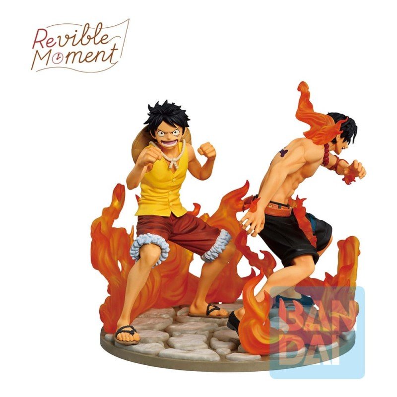One Piece Dramatic Memories Ichibansho PVC Statue Ace & Luffy 15 cm | 4573102690456