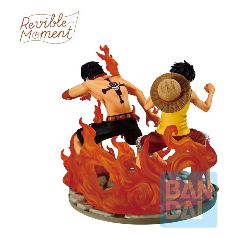 One Piece Dramatic Memories Ichibansho PVC Statue Ace & Luffy 15 cm | 4573102690456