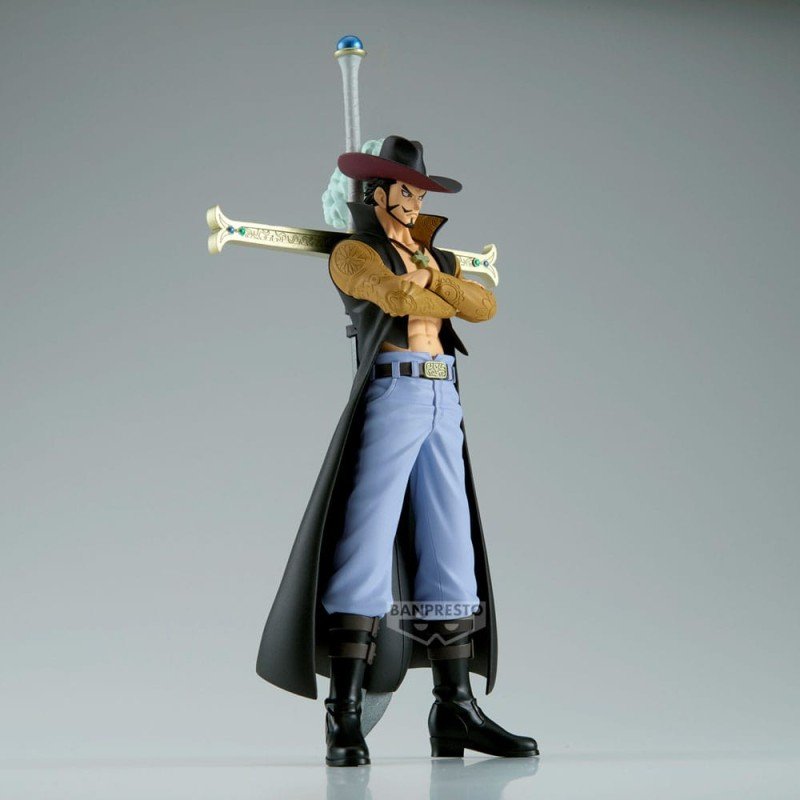 One Piece DXF - The Grandline Series - Extra PVC Statue Dracule Mihawk 17 cm | 4983164286915