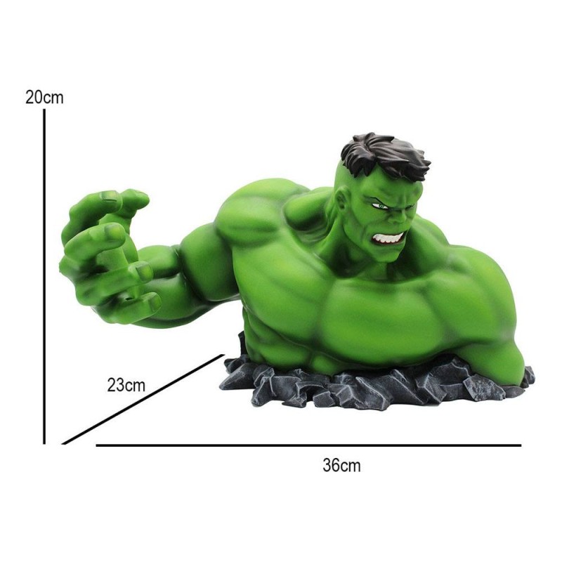 Marvel Coin Bank Hulk 20 x 36 cm | 3760226378648