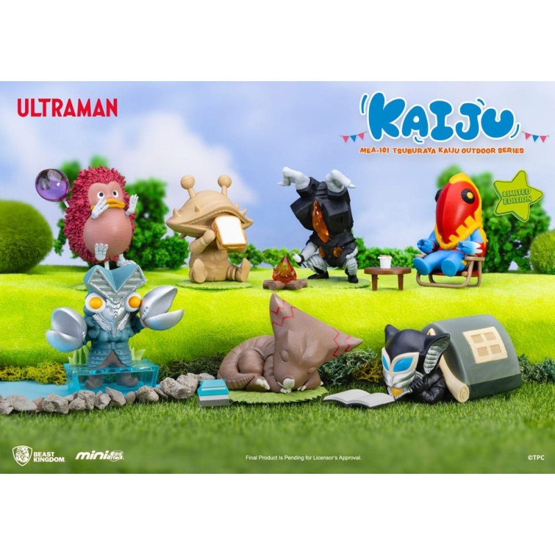 Ultraman Mini Egg Attack Outdoor Series figures Tsuburaya Kaiju Blind Box (6) 7 cm | 4711385265224