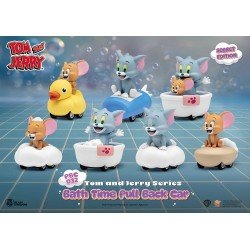 Tom & Jerry Pull Back Car Series pack 6 voitures à friction Bath Time Blind Box 
