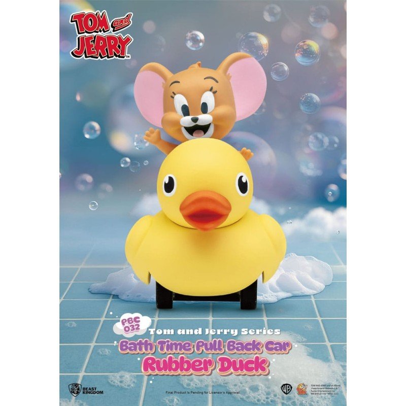 Tom & Jerry Pull Back Cars Bath Time Blind Box 6-Pack | 4711385263046