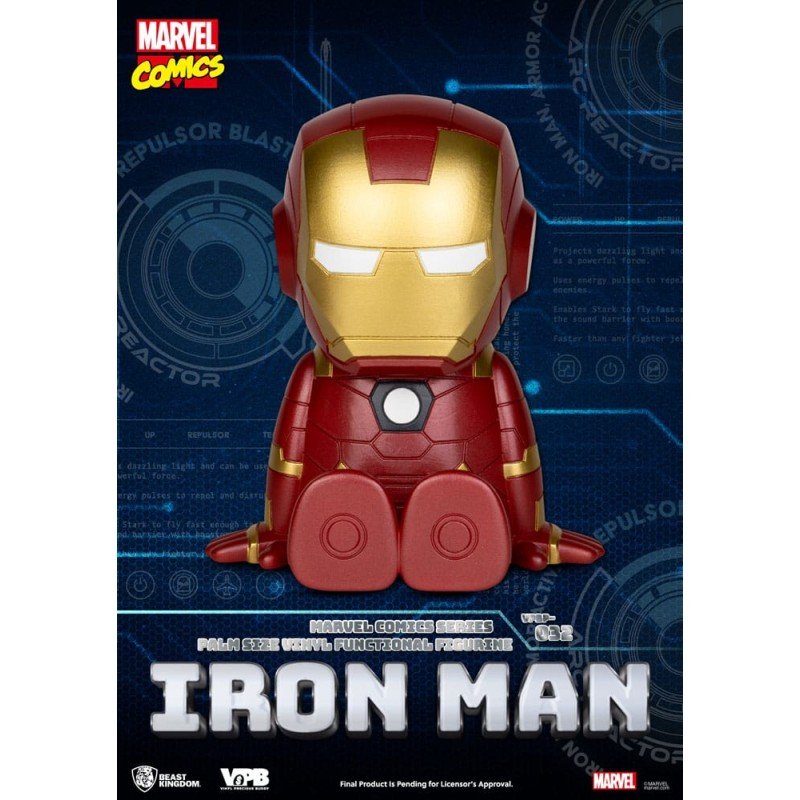 Classic Marvel Comics Piggy Vinyl Bank Iron-man 12 cm | 4711385263756