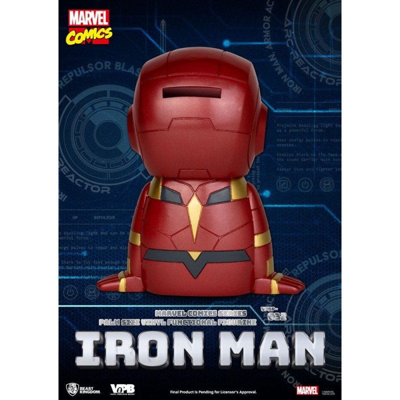 Classic Marvel Comics Piggy Vinyl Bank Iron-man 12 cm | 4711385263756