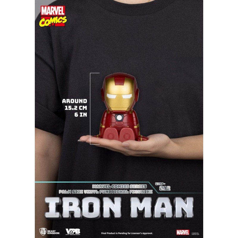 Classic Marvel Comics Piggy Vinyl Bank Iron-man 12 cm | 4711385263756