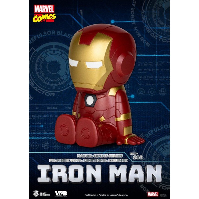 Classic Marvel Comics Piggy Vinyl Bank Iron-man 12 cm | 4711385263756