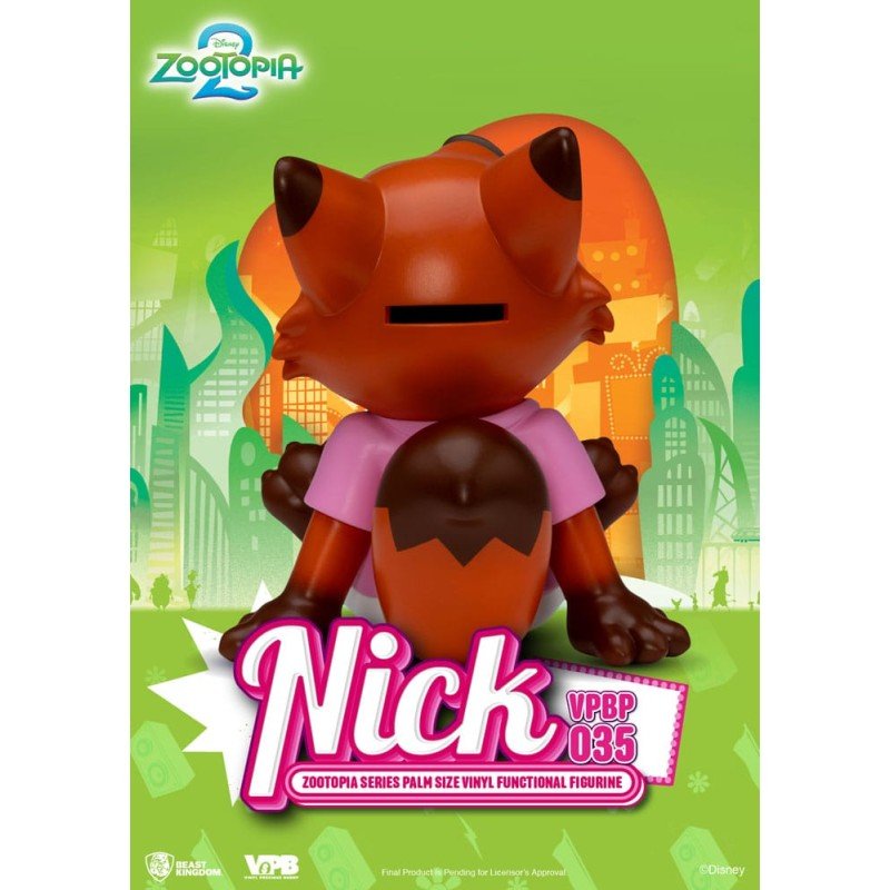 Zootopia Piggy Vinyl Bank Nick 15 cm | 4711385264883