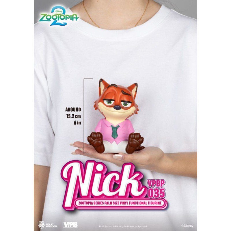 Zootopia Piggy Vinyl Bank Nick 15 cm | 4711385264883