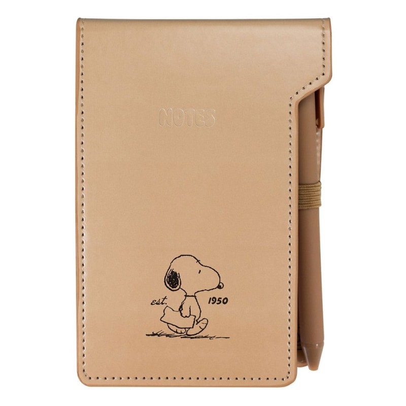 Peanuts bloc-note avec stylo à bille Snoopy | 5056563704973