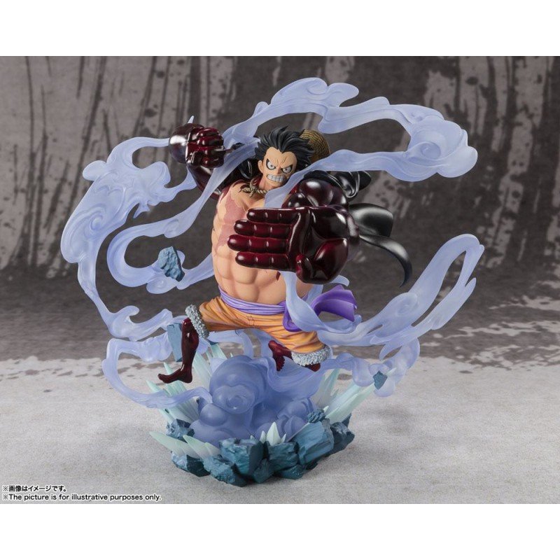 One Piece statuette PVC FiguartsZERO Extra Battle Monkey D. Luffy Gear 4 Battle of Monsters on Onigashima 21 cm | 4573102639035