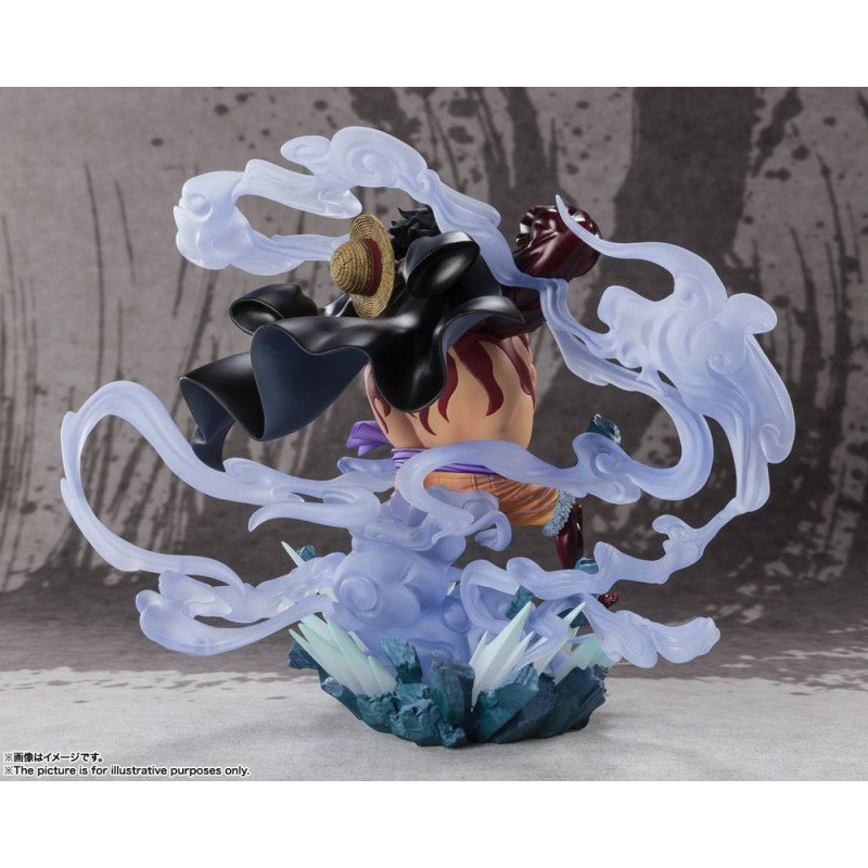 One Piece statuette PVC FiguartsZERO Extra Battle Monkey D. Luffy Gear 4 Battle of Monsters on Onigashima 21 cm | 4573102639035