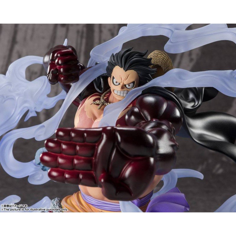 One Piece statuette PVC FiguartsZERO Extra Battle Monkey D. Luffy Gear 4 Battle of Monsters on Onigashima 21 cm | 4573102639035