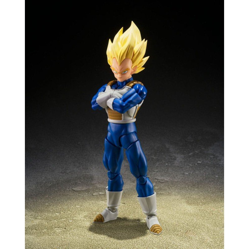 Dragon Ball Z figurine S.H.Figuarts Super Saiyan Vegeta (Dangerous Pride) 14 cm | 4573102692917